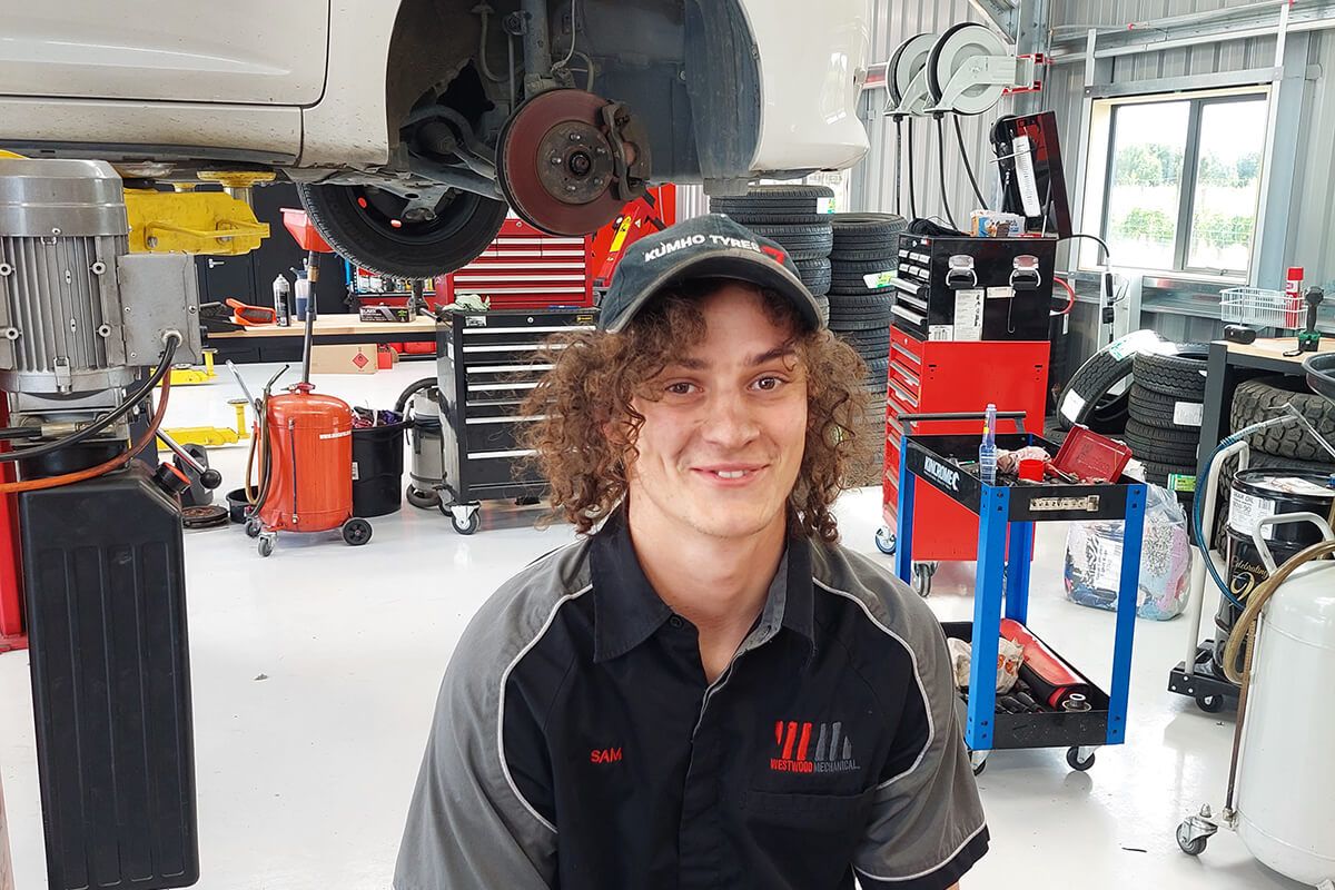Sam Strawbridge Automotive Technician At Westwood Mechanical Blenheim NZ